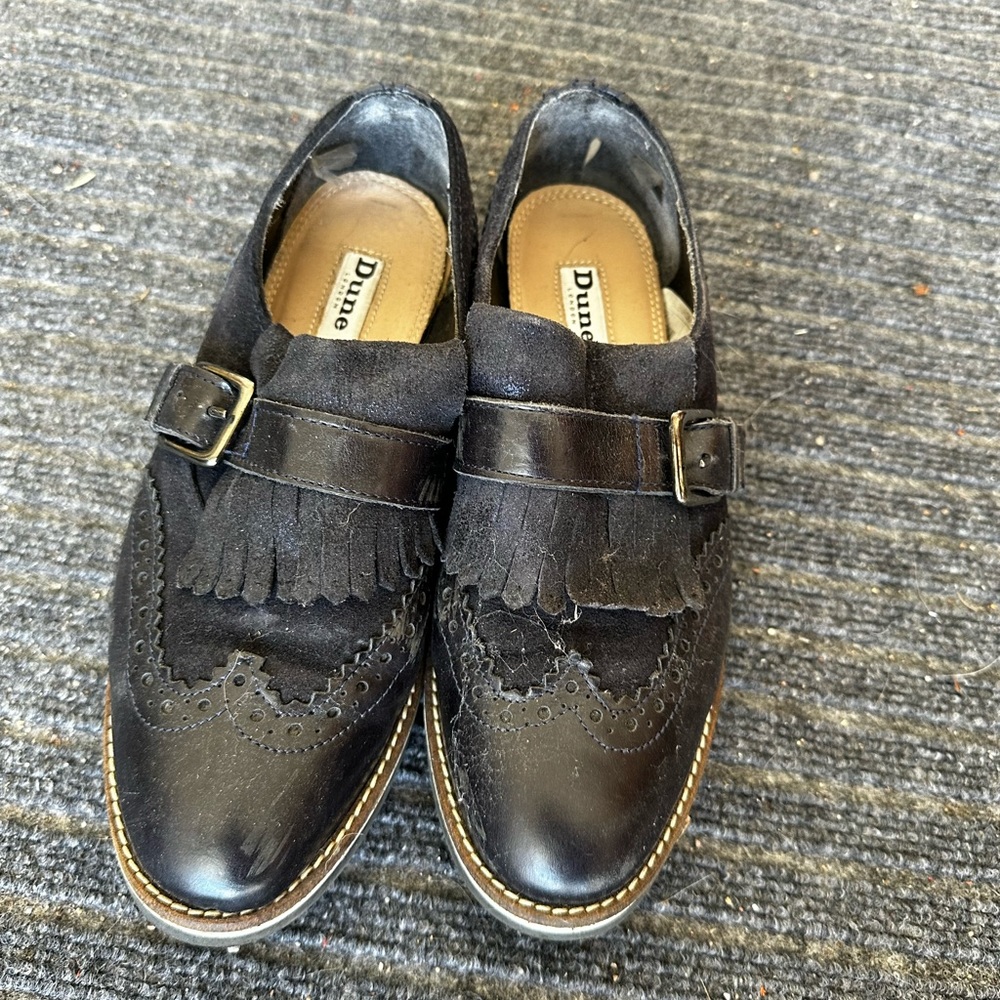 Dune London leather oxfords